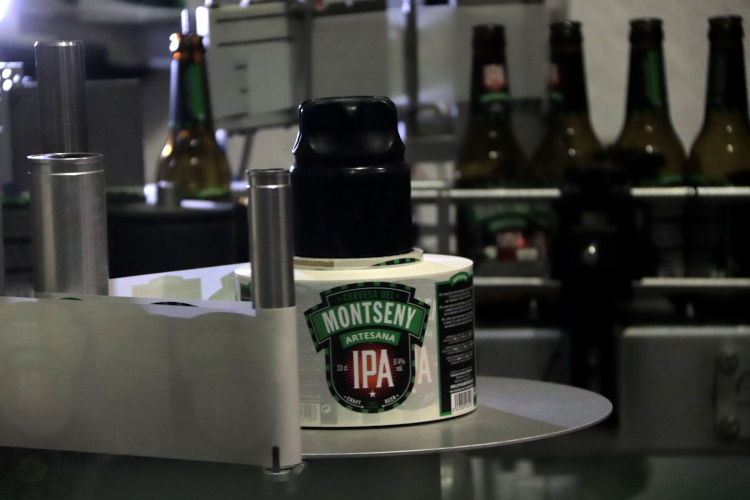 'Cervesa del Montseny' production line (by Cervesa del Montseny)